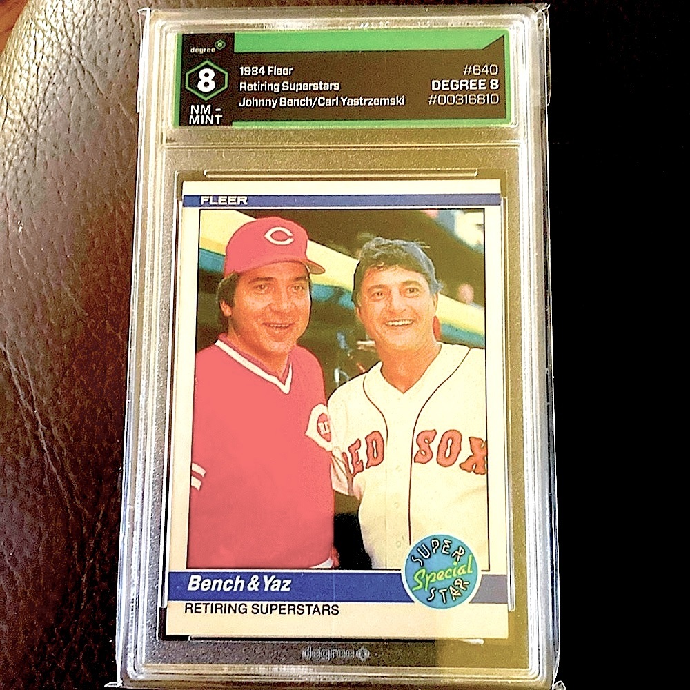 Johnny Bench/carl Yastrzemski 1984